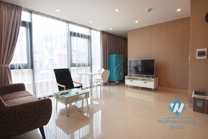 Modern & spacious apartment for rent on Nghi Tam street, Tay Ho